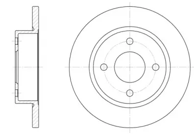 6047.00 ROADHOUSE Тормозной диск