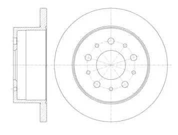 61120.00 ROADHOUSE Тормозной диск