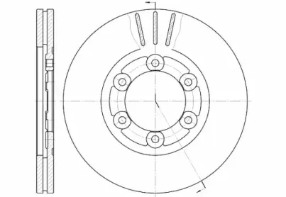 61164.10 ROADHOUSE Тормозной диск