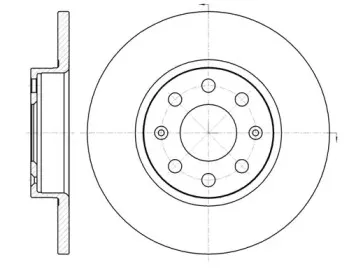 61209.00 ROADHOUSE Тормозной диск