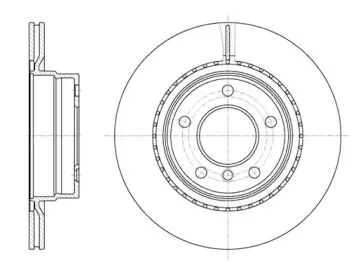 61231.10 ROADHOUSE Тормозной диск