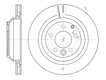 61302.10 ROADHOUSE Тормозной диск