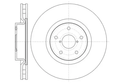 61342.10 ROADHOUSE Тормозной диск
