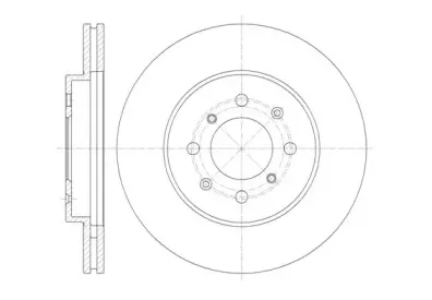 61357.10 ROADHOUSE Тормозной диск