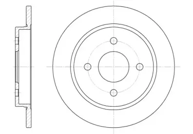 6155.00 ROADHOUSE Тормозной диск