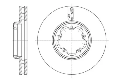 61563.10 ROADHOUSE Тормозной диск