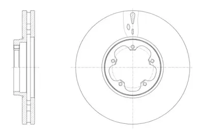 61565.10 ROADHOUSE Тормозной диск