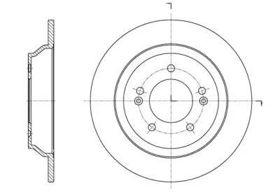 61572.00 ROADHOUSE Тормозной диск