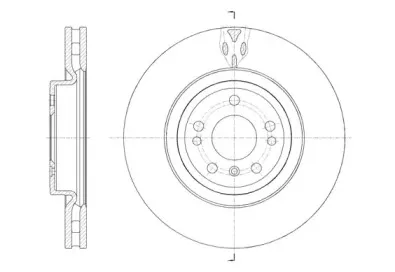 61576.10 ROADHOUSE Тормозной диск