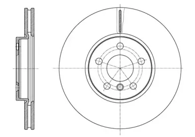 61596.10 ROADHOUSE Тормозной диск