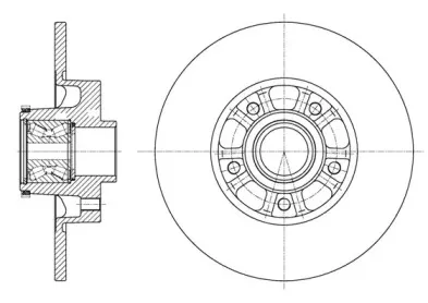 61626.20 ROADHOUSE Тормозной диск