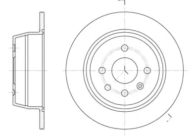 6207.00 ROADHOUSE Тормозной диск