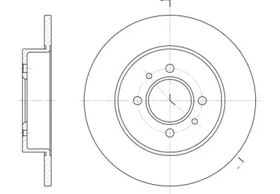 6239.00 ROADHOUSE Тормозной диск