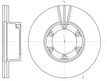6277.10 ROADHOUSE Тормозной диск