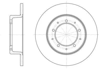 6333.00 ROADHOUSE Тормозной диск