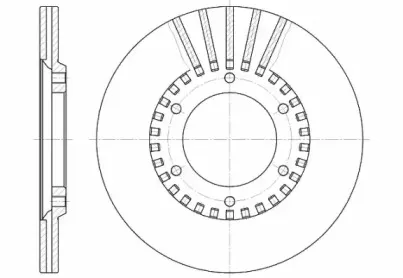 6337.10 ROADHOUSE Тормозной диск