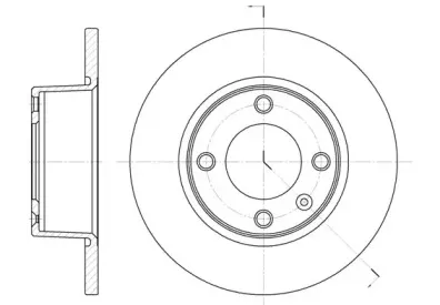 6433.00 ROADHOUSE Тормозной диск