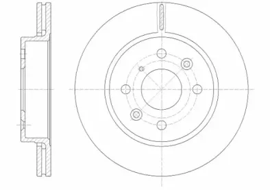 6523.10 ROADHOUSE Тормозной диск