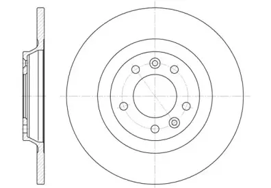6690.00 ROADHOUSE Тормозной диск