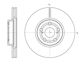 6701.10 ROADHOUSE Тормозной диск