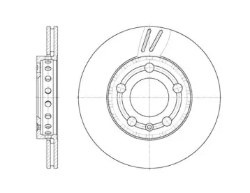 6709.10 ROADHOUSE Тормозной диск