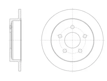 6719.00 ROADHOUSE Тормозной диск
