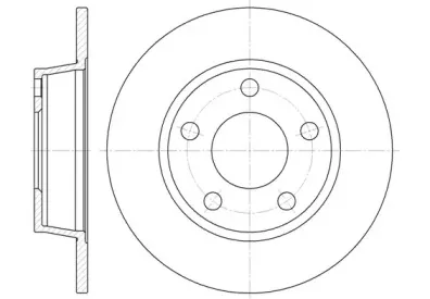 6723.00 ROADHOUSE Тормозной диск