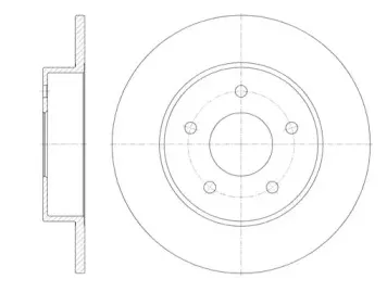 6820.00 ROADHOUSE Тормозной диск