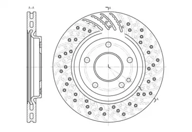 6859.10 ROADHOUSE Тормозной диск