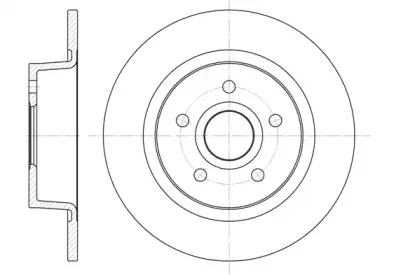 6863.00 ROADHOUSE Тормозной диск