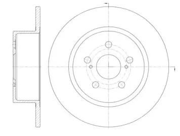 6878.00 ROADHOUSE Тормозной диск