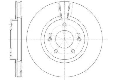 6897.10 ROADHOUSE Тормозной диск