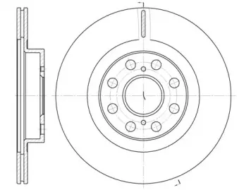 6961.10 ROADHOUSE Тормозной диск