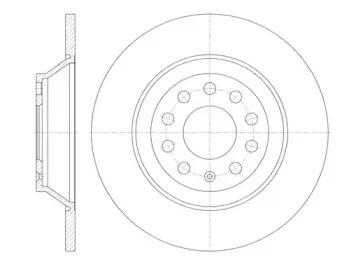 6969.00 ROADHOUSE Тормозной диск