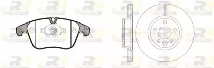 81219.00 ROADHOUSE Комплект тормозов, дисковый тормозной механизм