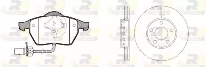 8390.00 ROADHOUSE Комплект тормозов, дисковый тормозной механизм