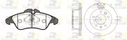 8578.01 ROADHOUSE Комплект тормозов, дисковый тормозной механизм