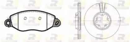 8772.02 ROADHOUSE Комплект тормозов, дисковый тормозной механизм