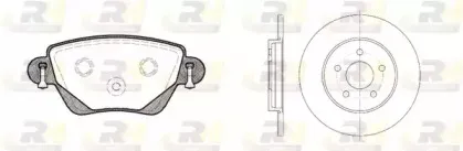 8777.00 ROADHOUSE Комплект тормозов, дисковый тормозной механизм