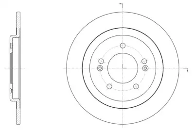 61506.00 ROADHOUSE Тормозной диск