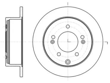 61401.00 ROADHOUSE Тормозной диск