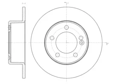 61433.00 ROADHOUSE Тормозной диск