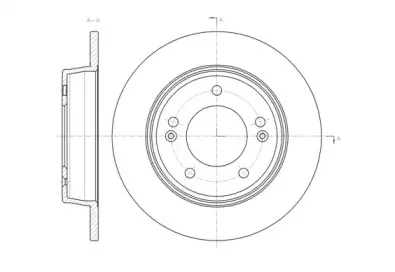 61435.00 ROADHOUSE Тормозной диск