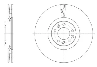 61498.10 ROADHOUSE Тормозной диск