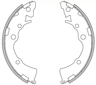 4271.00 REMSA Комплект тормозных колодок