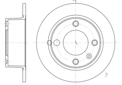 6023.00 REMSA Тормозной диск