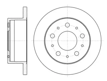 61056.00 REMSA Тормозной диск