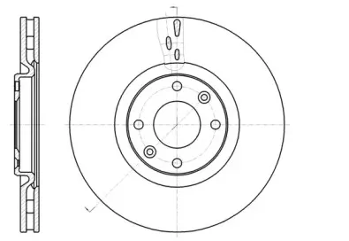61059.10 REMSA Тормозной диск