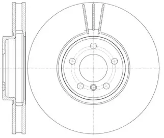 61079.10 REMSA Тормозной диск
