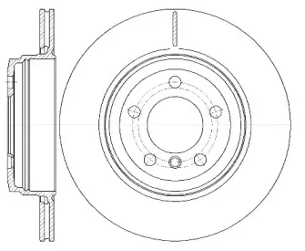 61082.10 REMSA Тормозной диск